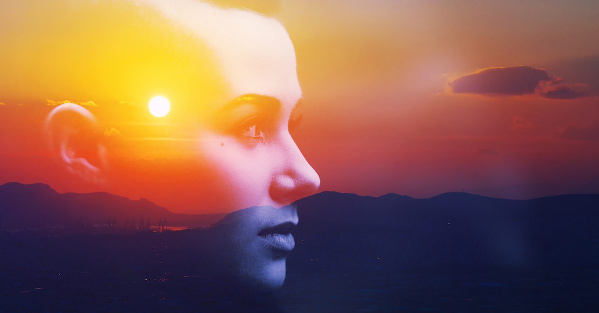 A psychedelic therapy breakthrough concept.